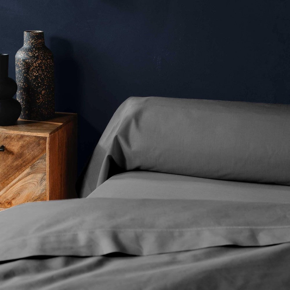 Promo Linge - Taie de Traversin 85x185 cm Lina – 100% Coton - Certifié Oeko-TEX