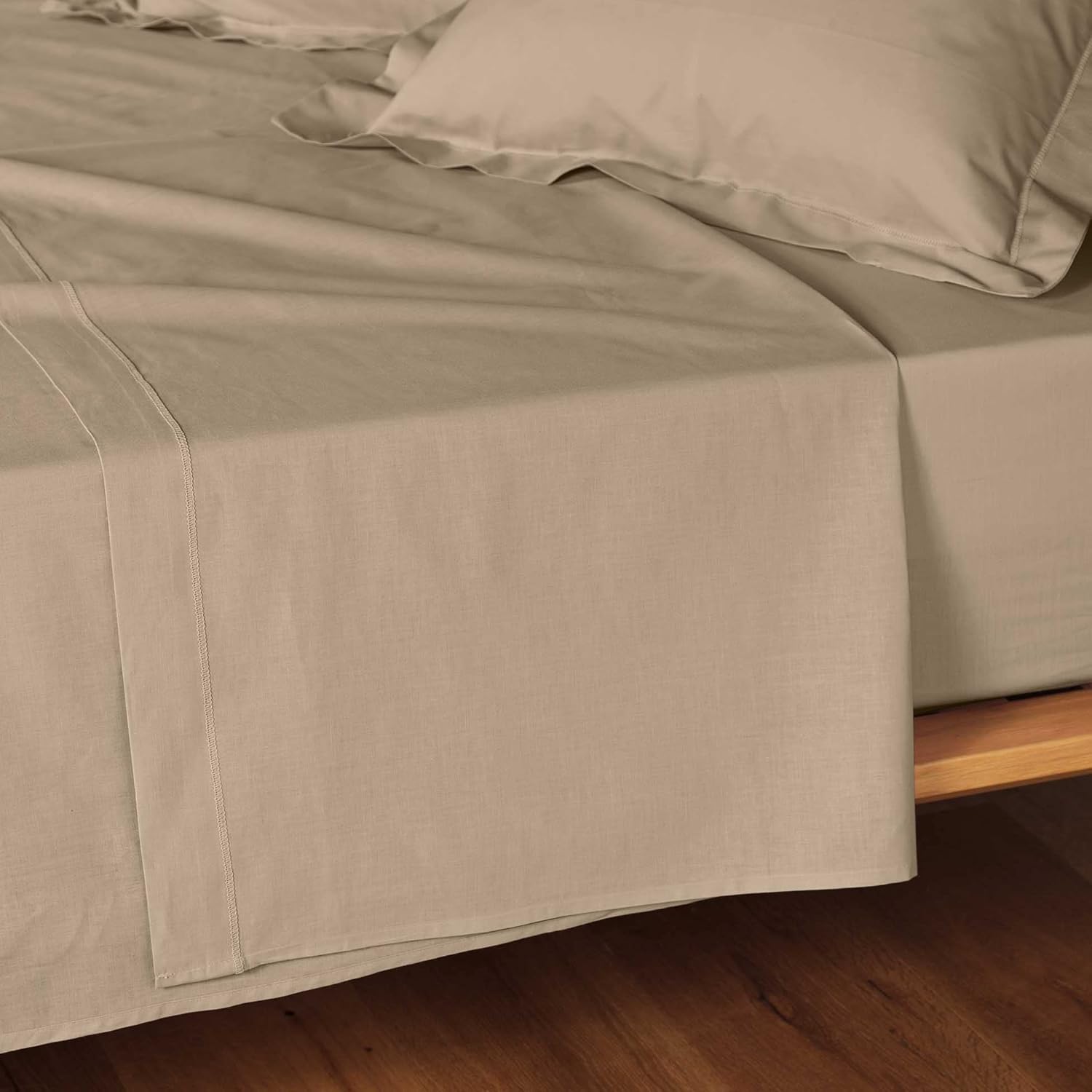 Promo Linge - Drap Plat Lina - 100% Coton - Certifié Oeko-TEX