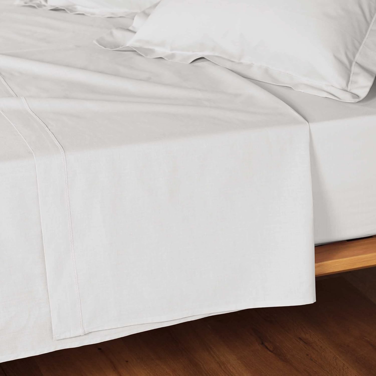 Promo Linge - Drap Plat Lina - 100% Coton - Certifié Oeko-TEX