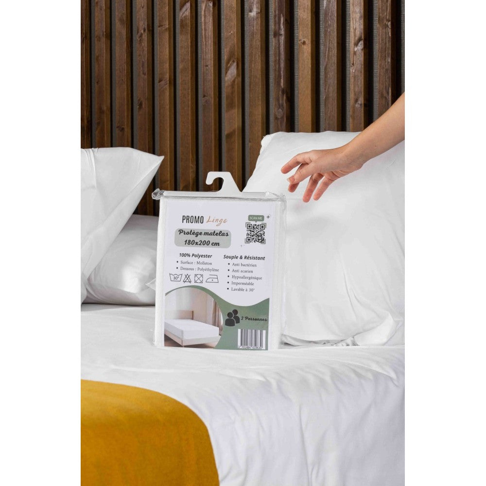 Protège matelas imperméable, anti-acariens - Couvre matelas - Bonnet 30 cm